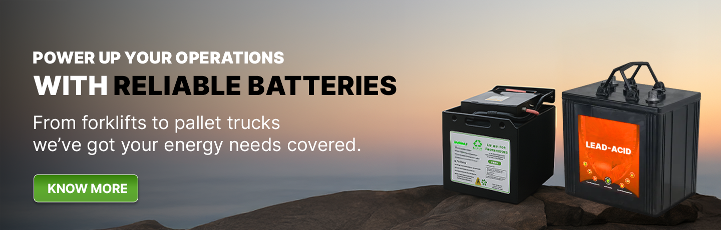 Reliable batteries for your operations
