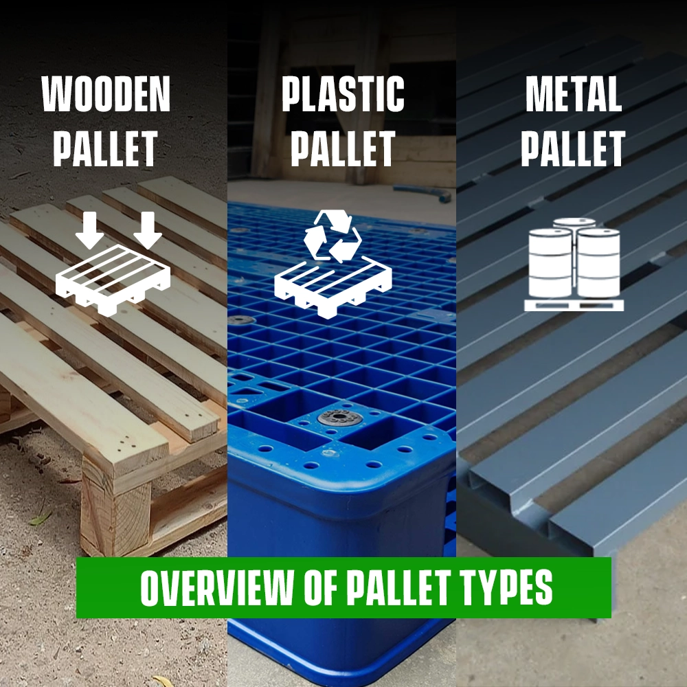 Metal vs Wooden vs Plastic Pallets: Which Is Best for Your Business?